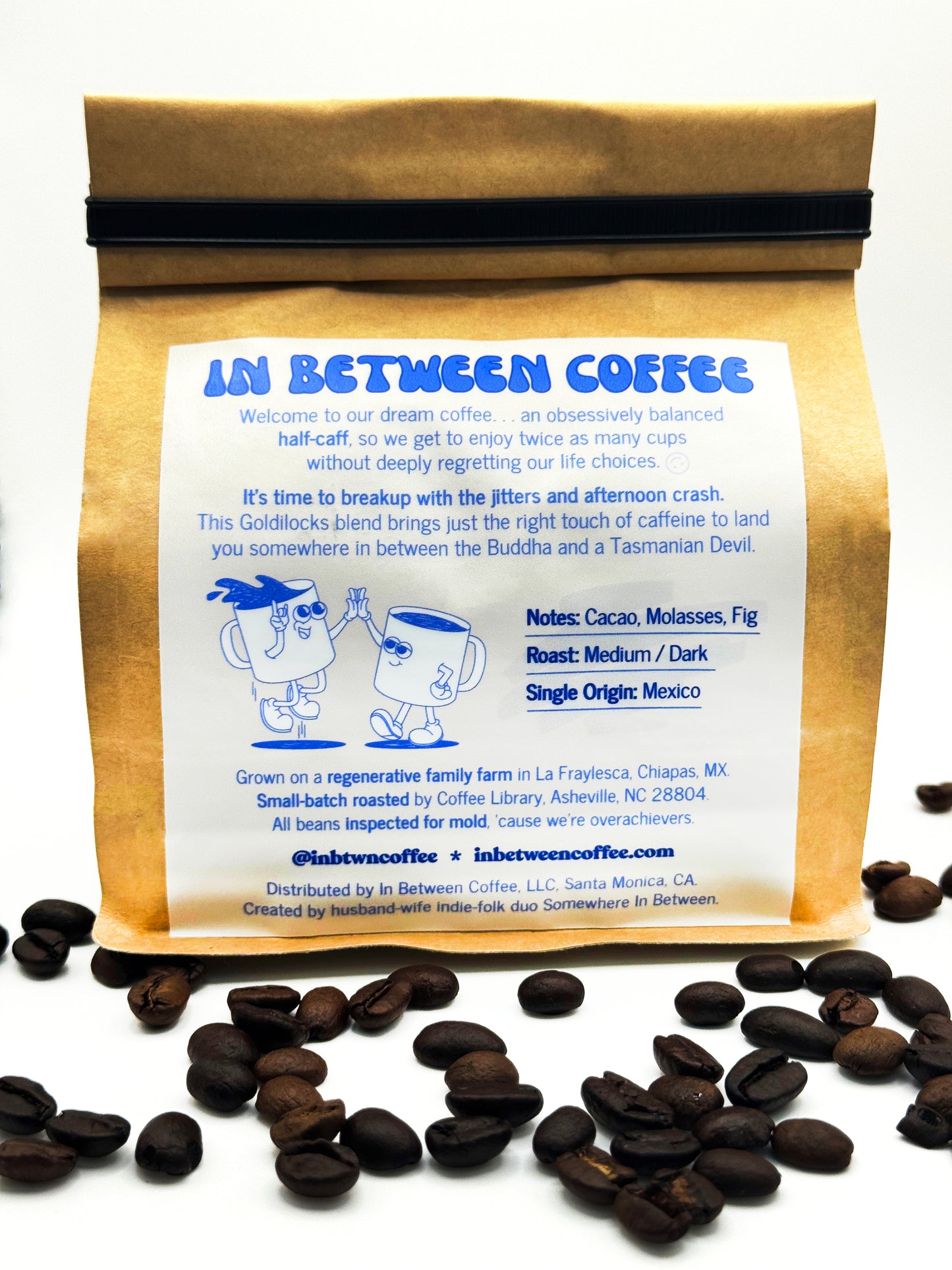 Half-Caff Coffee (50/50 Blend)